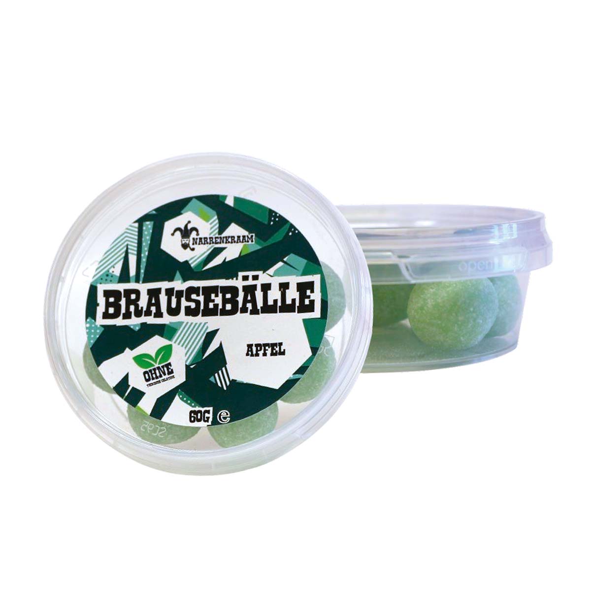 NarrenKraam Brausebälle "Apfel" 60 g