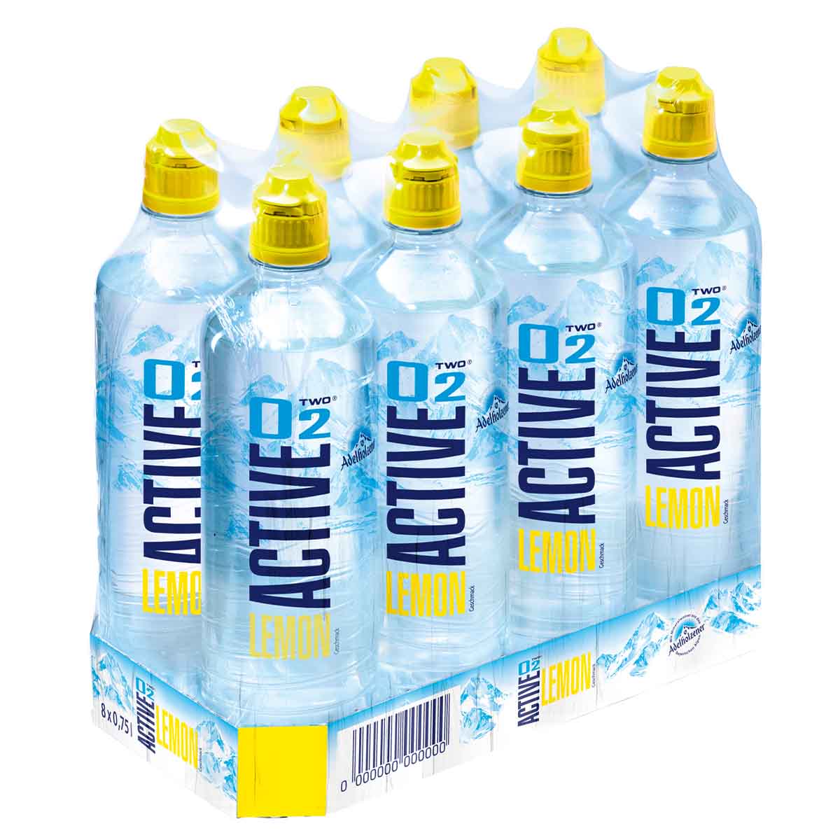 Active O2 Lemon 8 x 750 ml