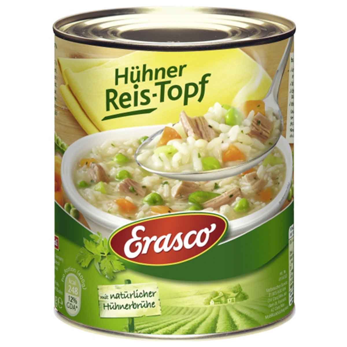 Erasco Hühner-Reistopf 6 x 800 g