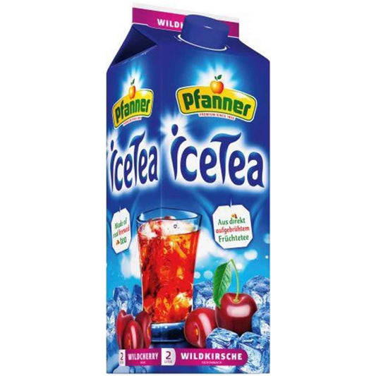 Pfanner Eistee Wildkirsche 6 x 2 l
