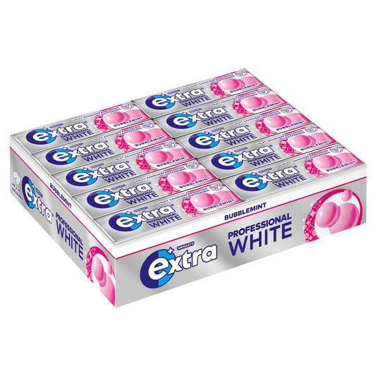 Wrigley's extra Professional White Bubblemint (10 ER) 30 x 14 g