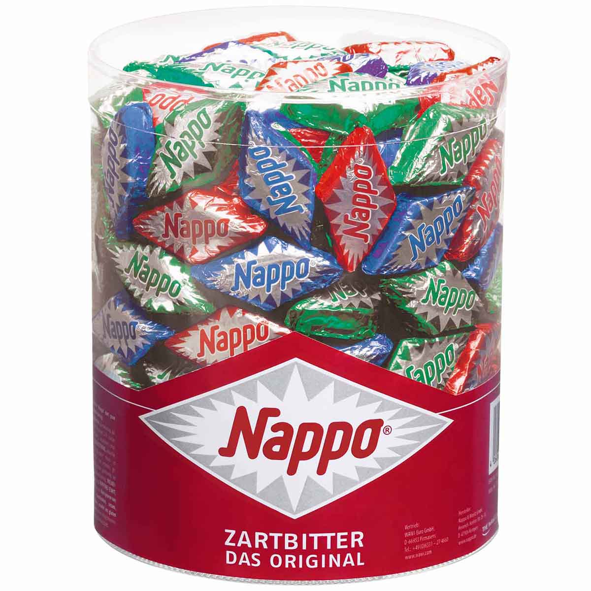 Nappo Zartbitter das Original 200 Stück 1,32 kg