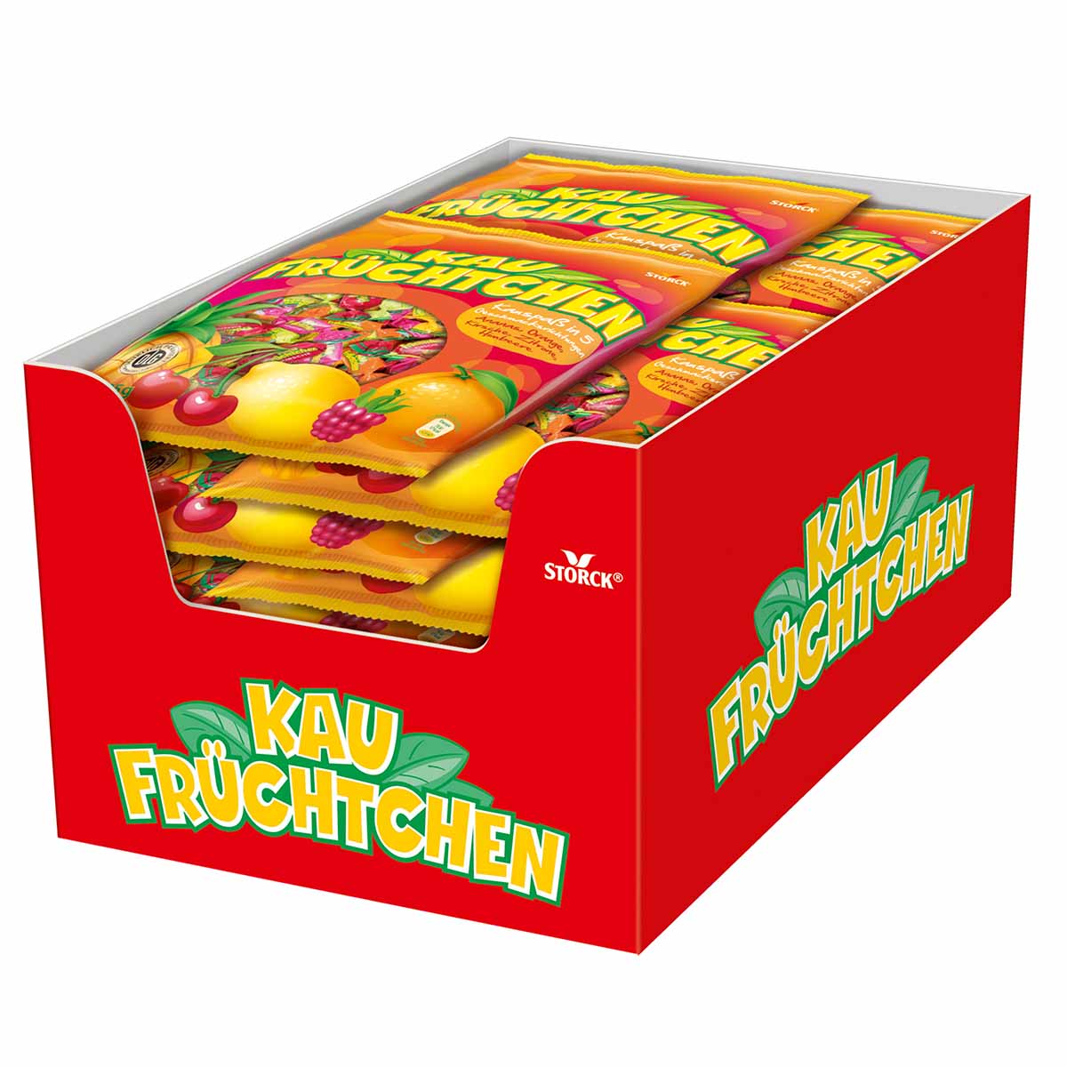 Storck Kau Früchtchen 15 x 425 g