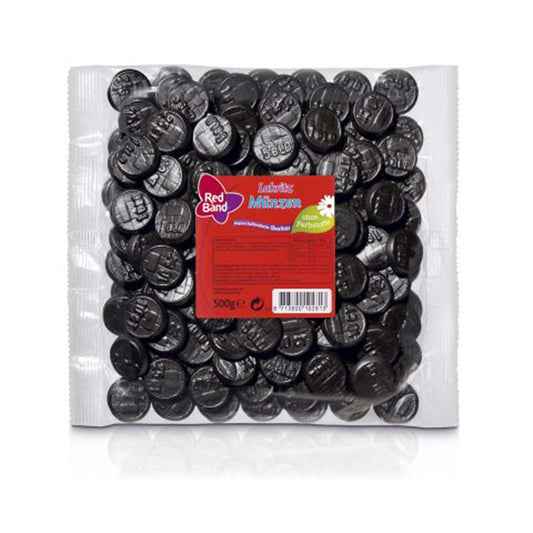 Red Band Lakritz Münzen 12 x 500 g