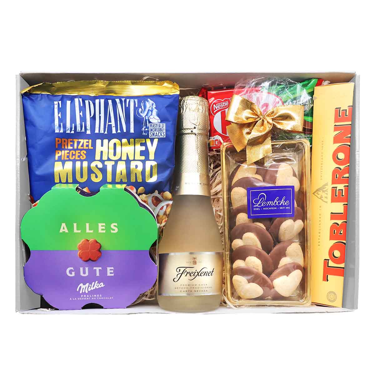 Geschenkbox klein (mit Sekt)