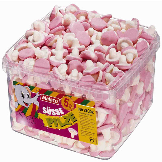 Malaco süße Pilze 350 Stück 875 g