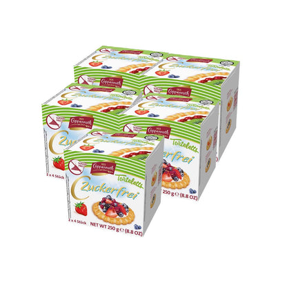 Coppenrath Torteletts Mürbe-Spritzgebäck zuckerfrei 250 g