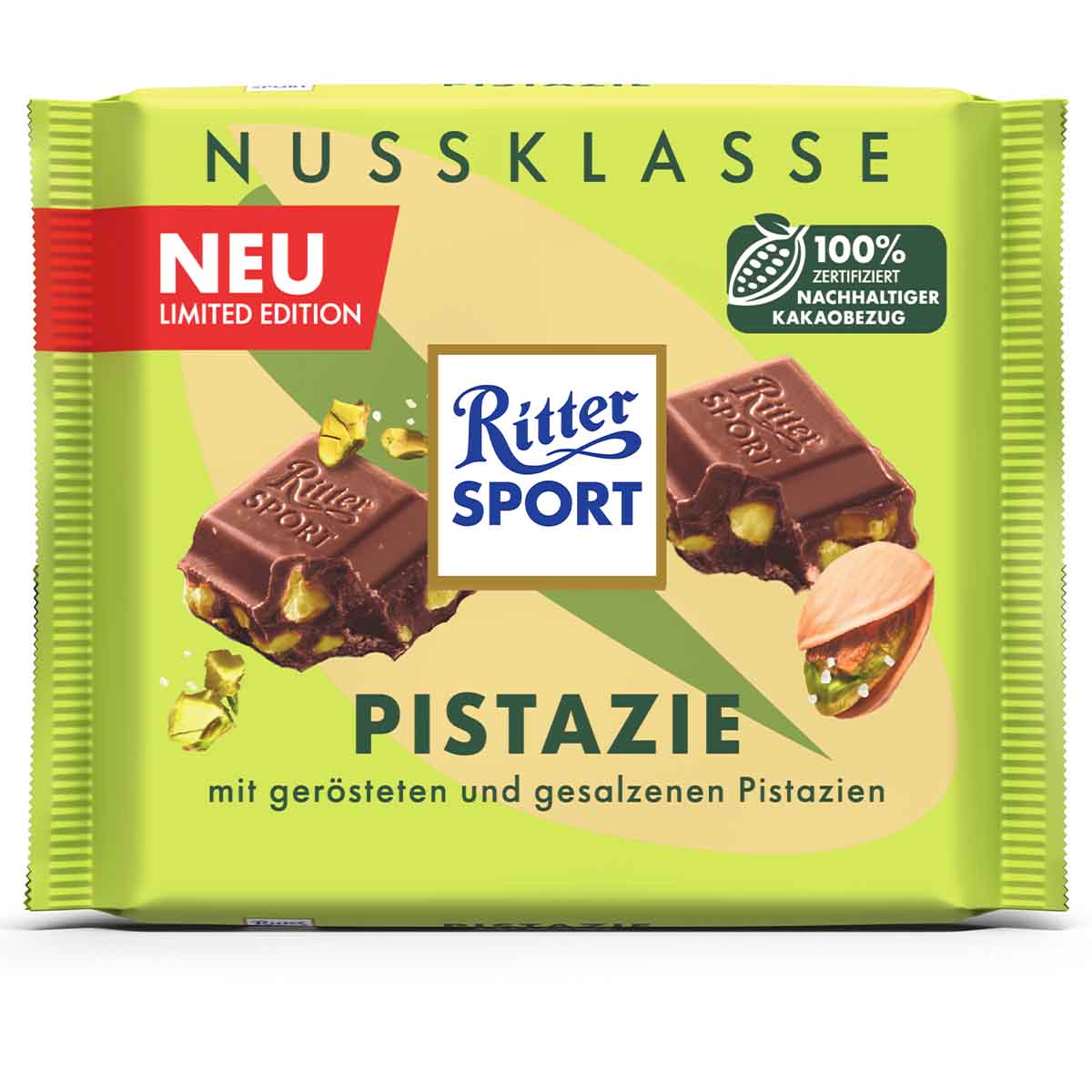 Ritter Sport Nussklasse Pistazie 100 g