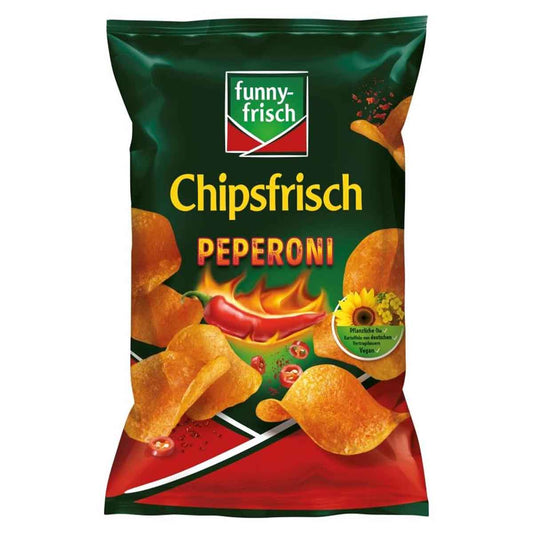 funny-frisch Chipsfrisch Peperoni 10 x 150 g