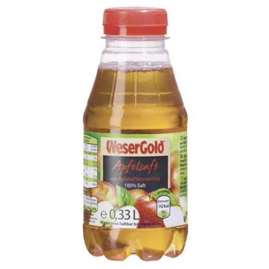 Wesergold Apfelsaft 6 x 330 ml
