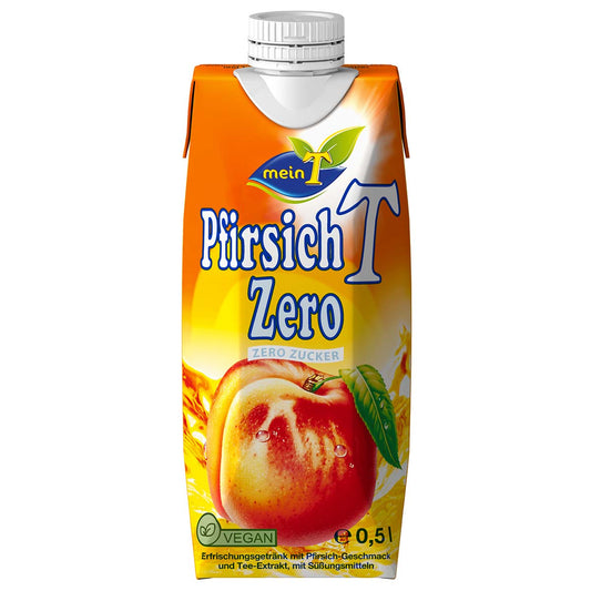 meinT Pfirsich T Zero 12 x 500 ml