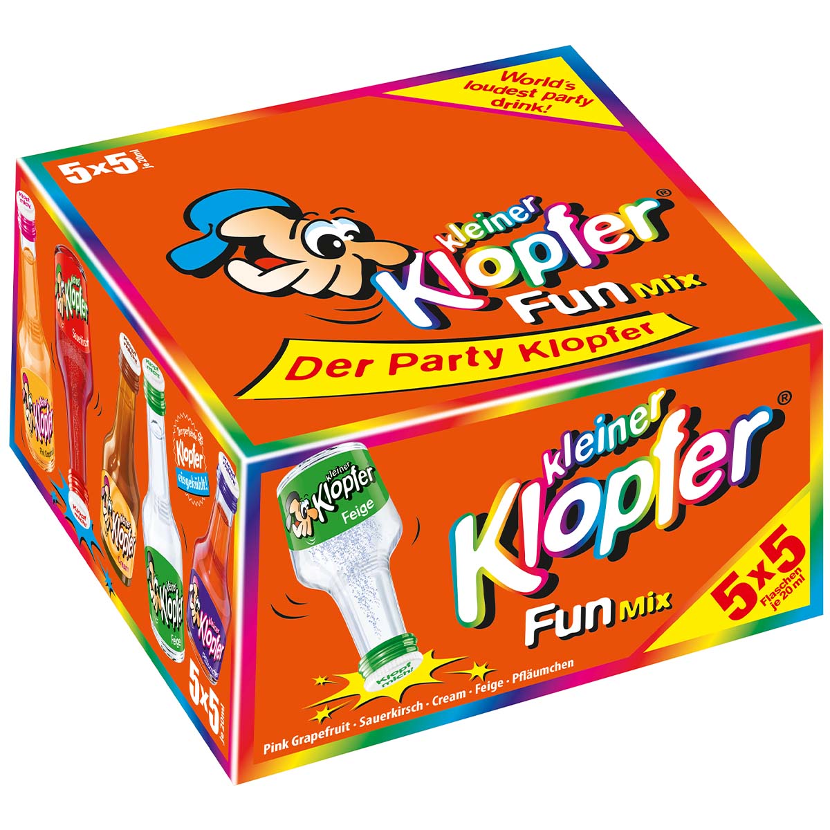 Kleiner Klopfer Fun Mix 15-17% vol. 25 x 0,02 l
