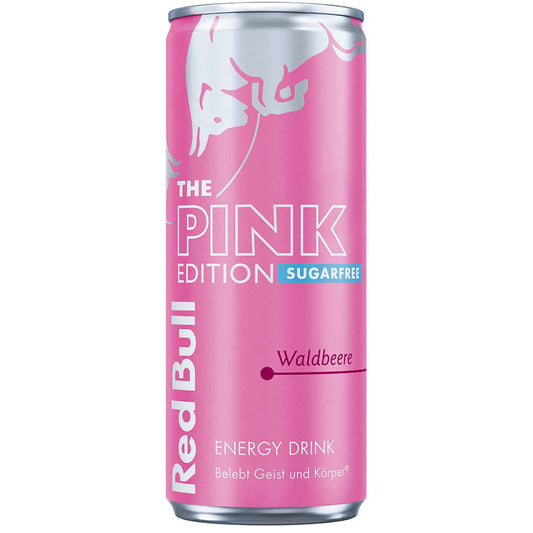 Red Bull Pink Edition Waldbeere Sugarfree 24 x 250 ml