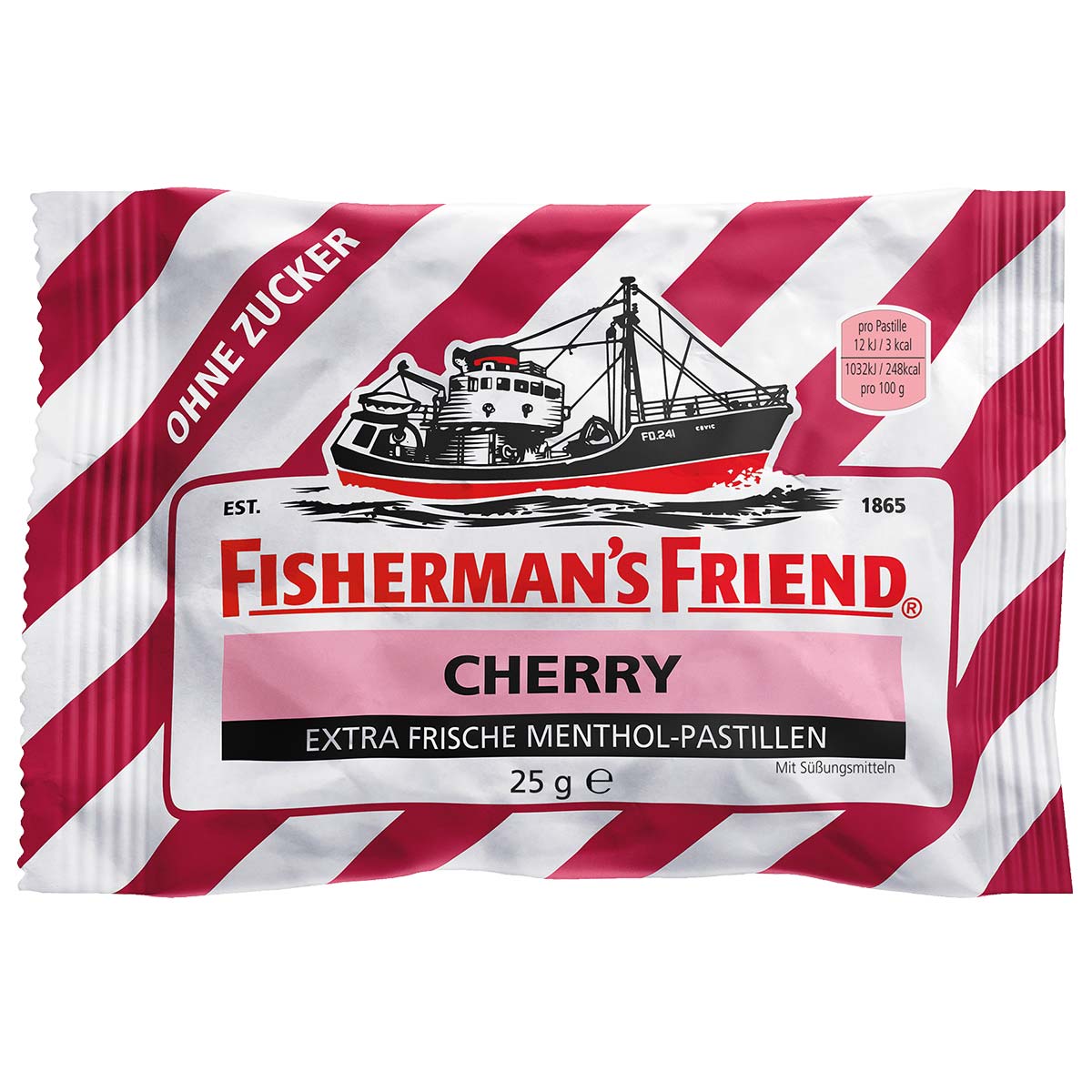 Fisherman's Friend Cherry ohne Zucker 24 x 25 g