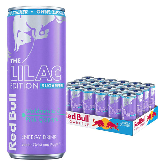 Red Bull Lilac Edition Waldmeister & Pink Grapefruit sugarfree 24 x 250 ml