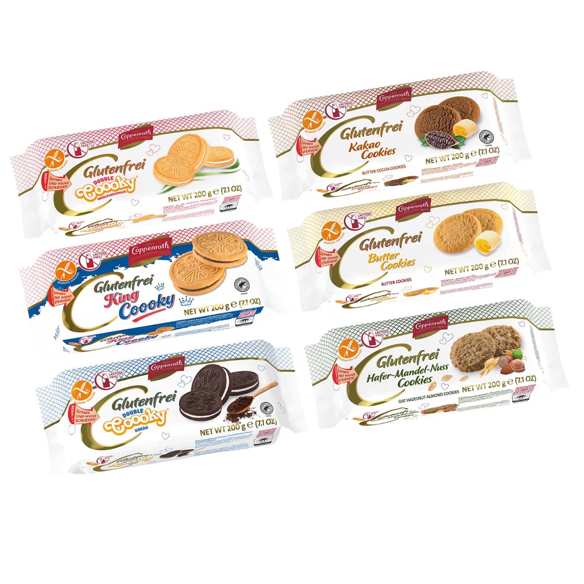 Coppenrath glutenfreies Bundle (6 Artikel) 1,2 kg