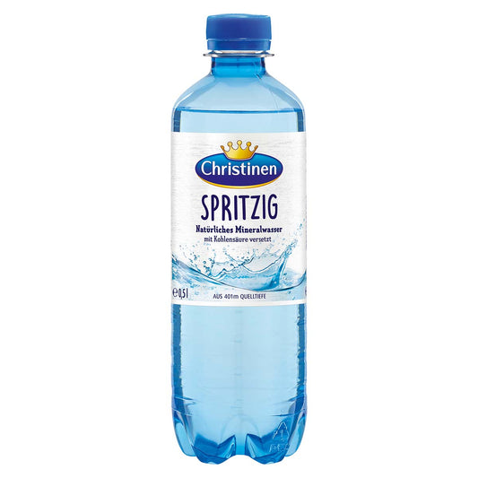 Christinen Spritzig natürliches Mineralwasser 24 x 500 ml