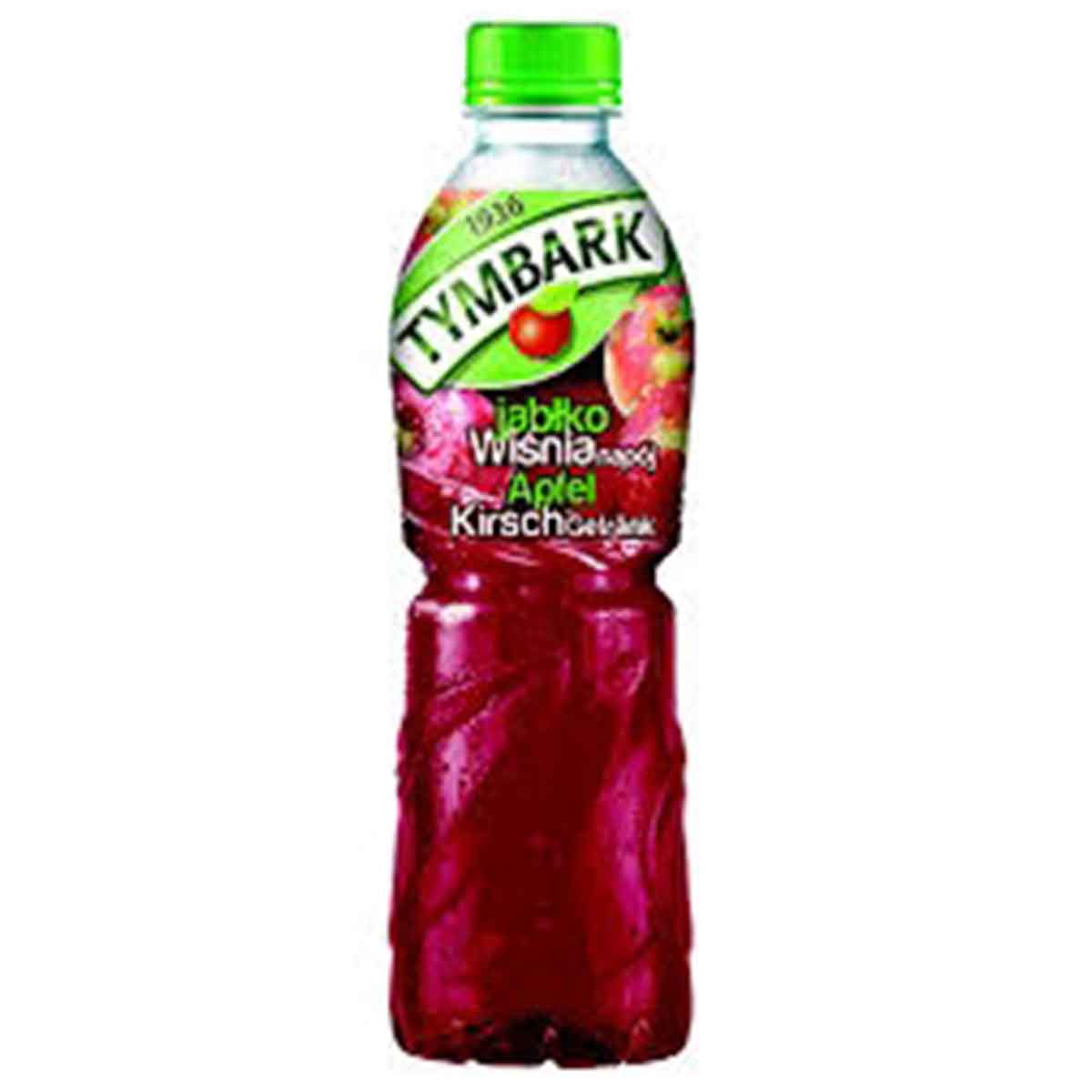 Tymbark Apfel-Kirsche Erfrischungsgetränk 12 x 500 ml