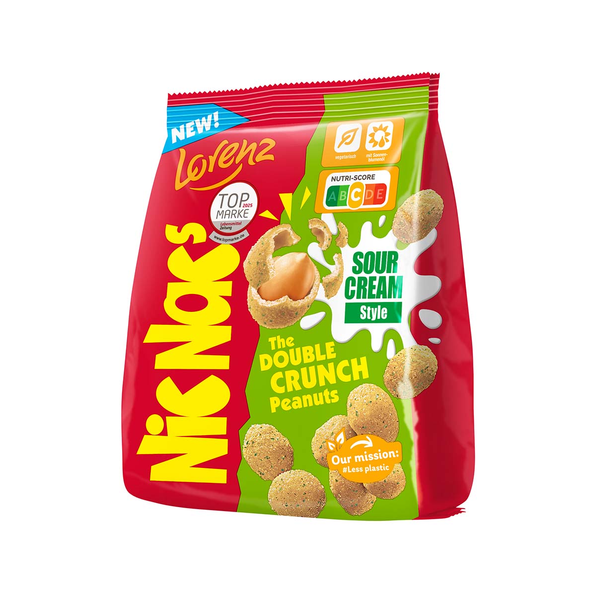 Lorenz Nic Nac's Sour Cream 14 x 110 g