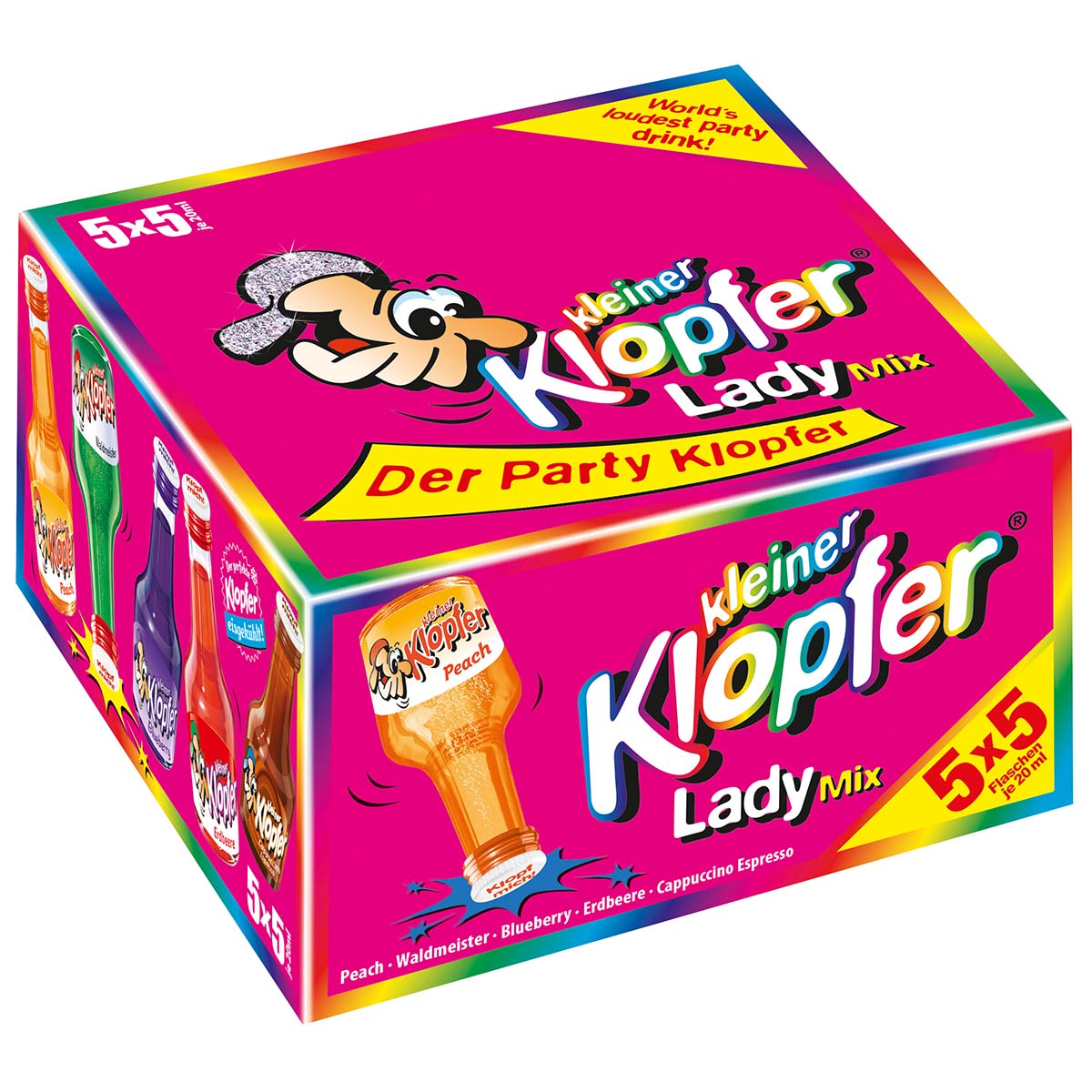 Kleiner Klopfer Lady Mix 15-17% vol. 25 x 0,02 l