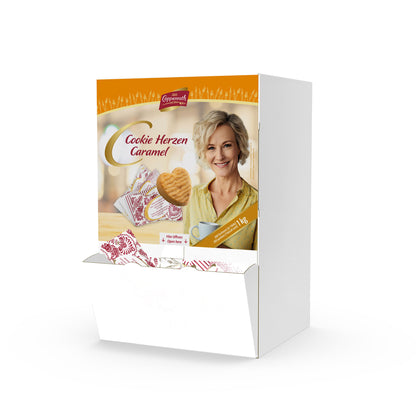 Coppenrath Cookie-Herzen Karamell 200 Stück 1 kg
