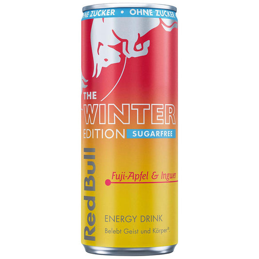 Red Bull Winter Edition Fuji-Apfel & Ingwer Sugarfree 250 ml