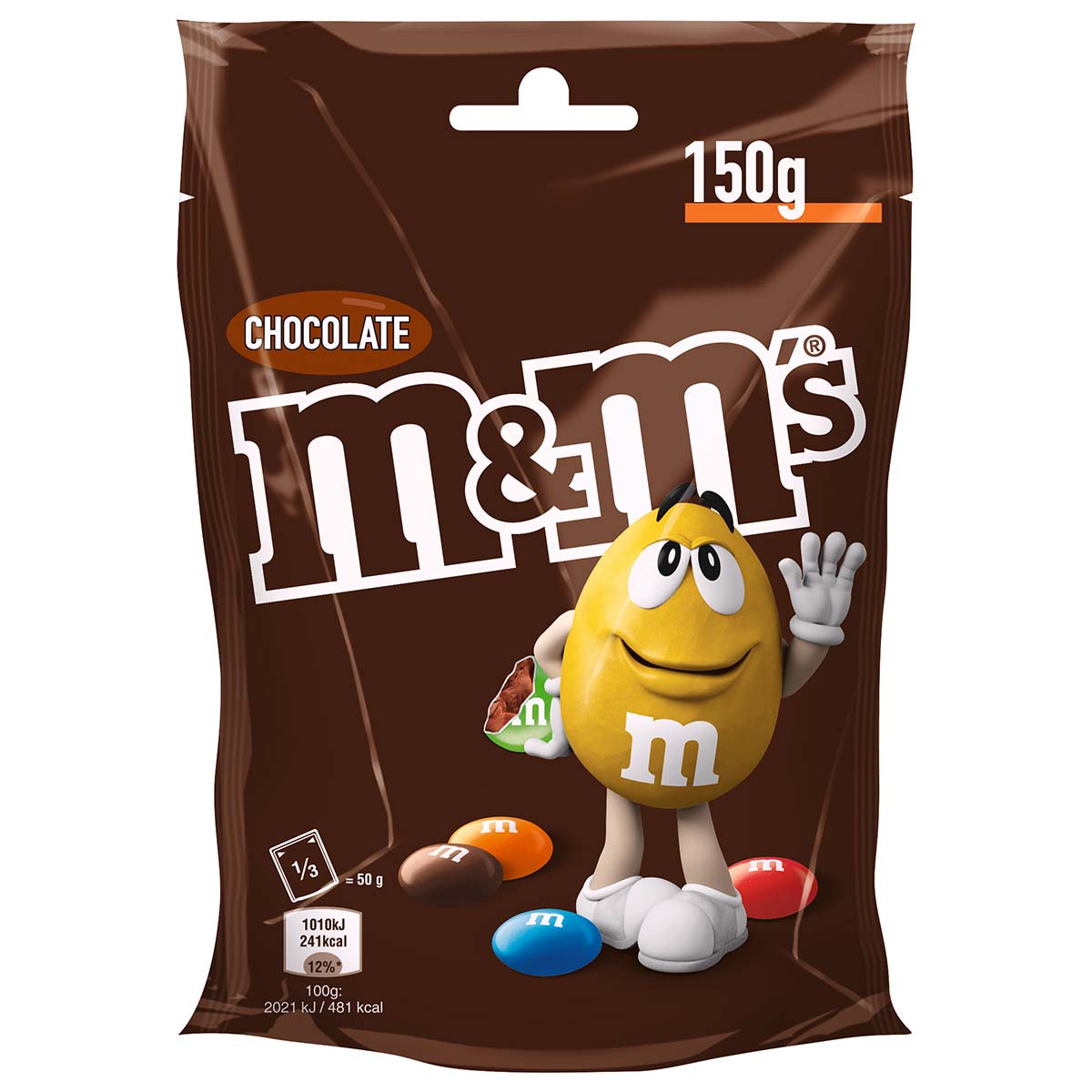 M&M's Choco braun Standbeutel  15 x 150 g