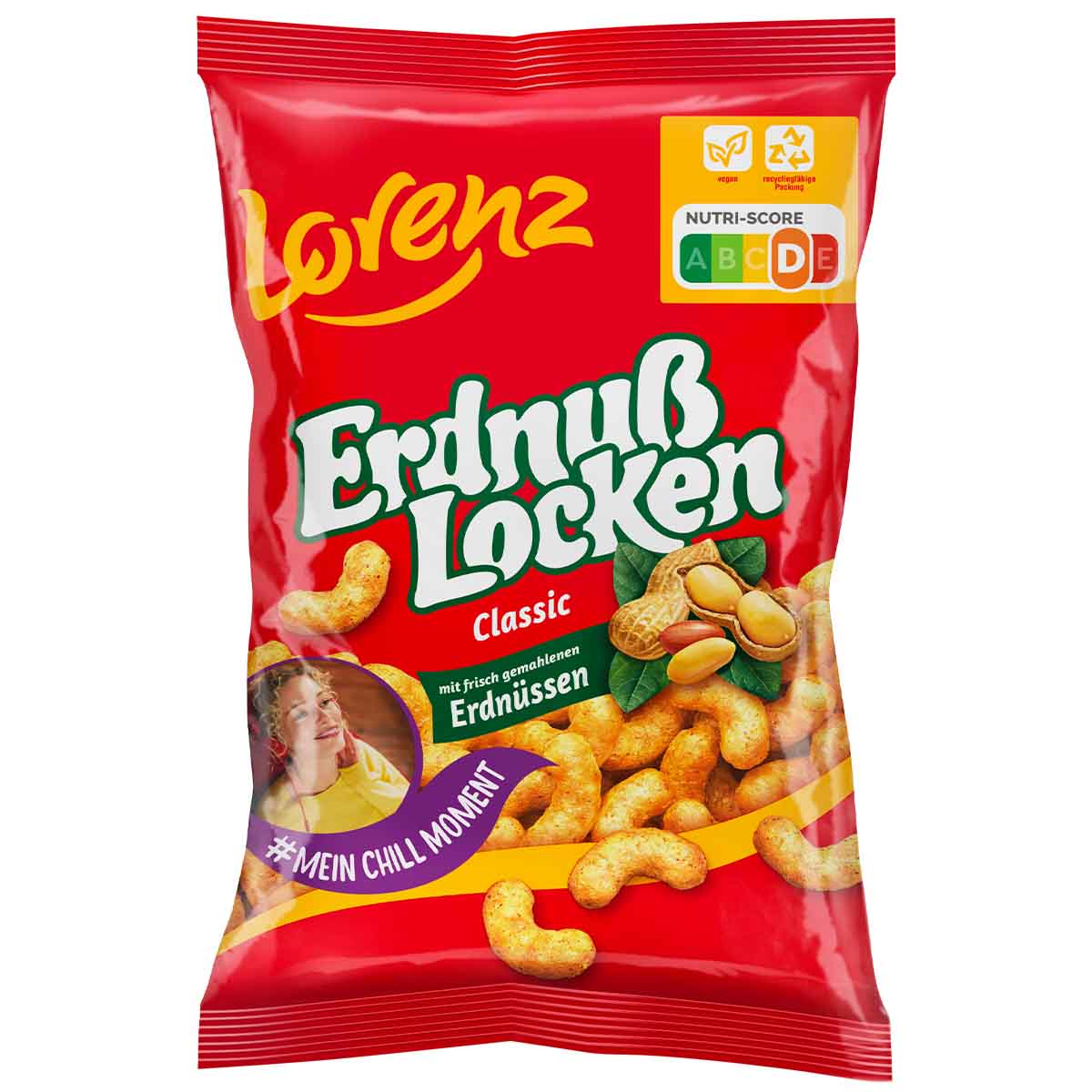 Lorenz Erdnuß Locken Classic 14 x 120 g