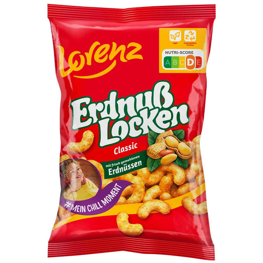Lorenz Erdnuß Locken Classic 14 x 120 g