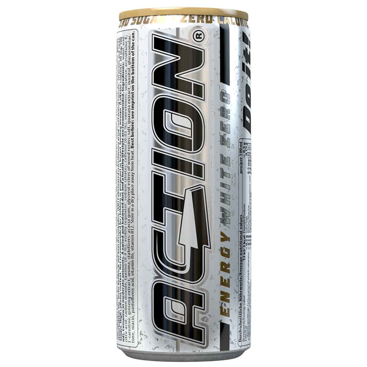 Action White Zero 24 x 250 ml