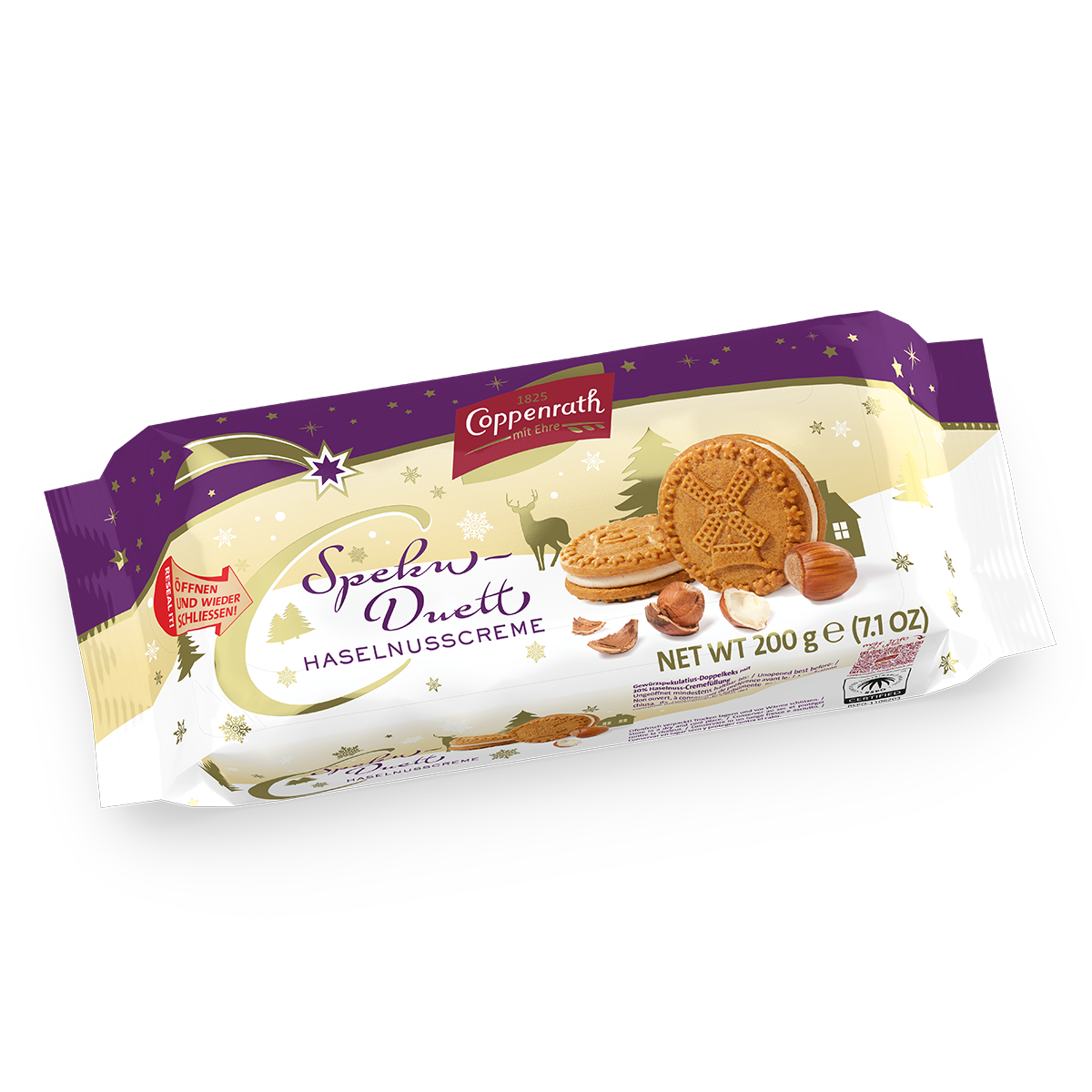 Coppenrath Speku-Duett Haselnusscreme 200 g