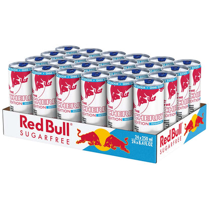 Red Bull Cherry Edition Kirsche-Sakura sugarfree 24 x 250 ml
