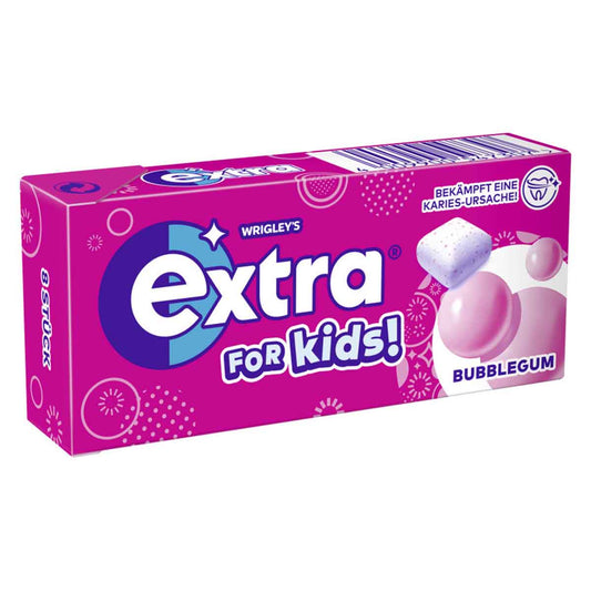 Wrigley's extra for Kids Bubblegum 8er 12 x 16,5 g
