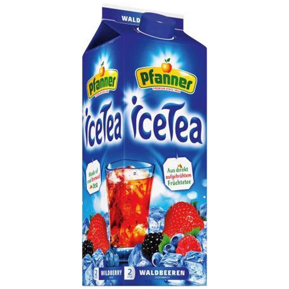 Pfanner Eistee Waldbeeren 6 x 2 l