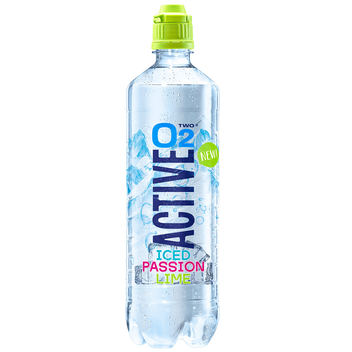 Active O2 Iced Passion Lime  8 x 750 ml