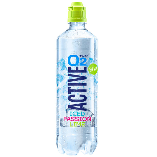 Active O2 Iced Passion Lime  8 x 750 ml