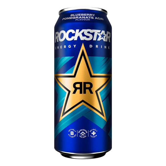 Rockstar Blueberry Pomegranate Acai 500 ml