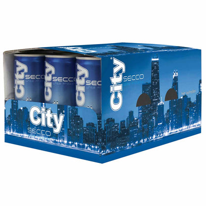 City Secco White Frizzante 10 % 12 x 200 ml