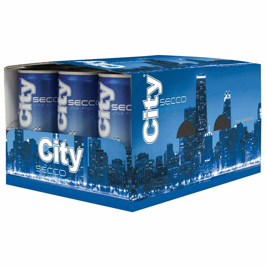 City Secco White Frizzante 10 % 12 x 200 ml