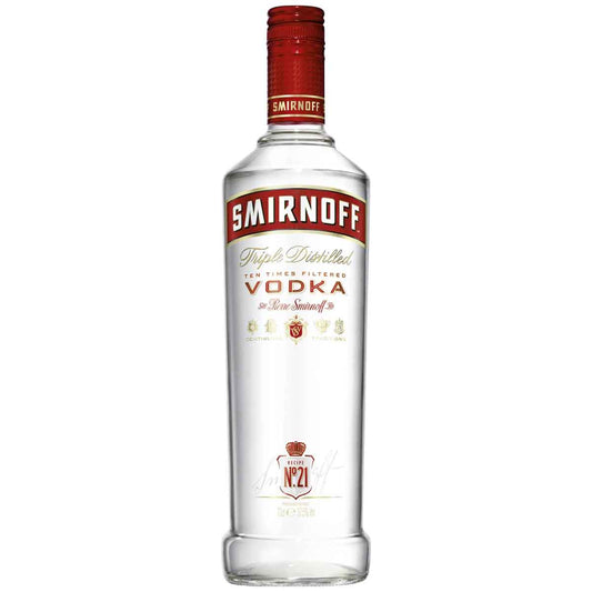 Smirnoff Red Label Vodka 37,5% 6 x 700 ml