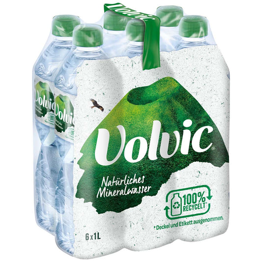 Volvic naturelle 6 x 1 l