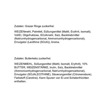 Coppenrath zuckerfreies Sortiment - Bundle (7 Artikel) 1,4 kg