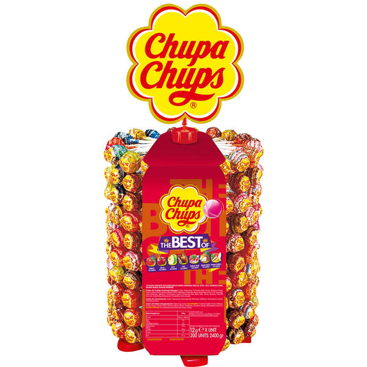 Chupa Chups Lutscherrad The best of 200 x 12 g