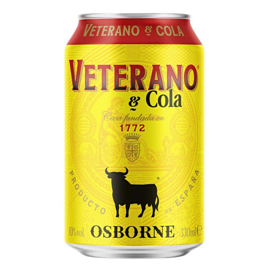 Osborne Veterano & Cola 10 % 12 x 330 ml