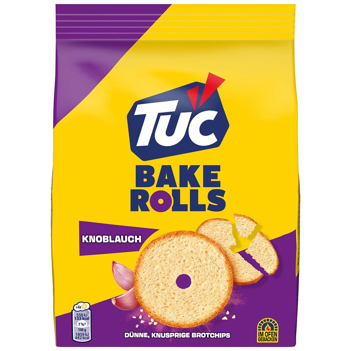 TUC Bake Rolls Knoblauch 10 x 150 g