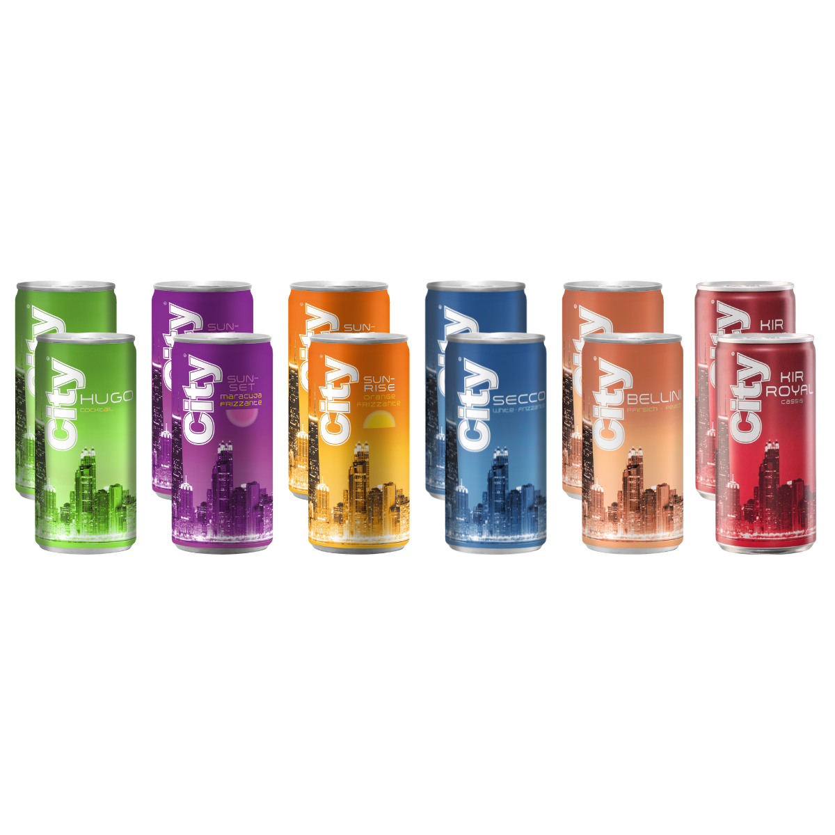City Dosen Bundle 12 x 200 ml