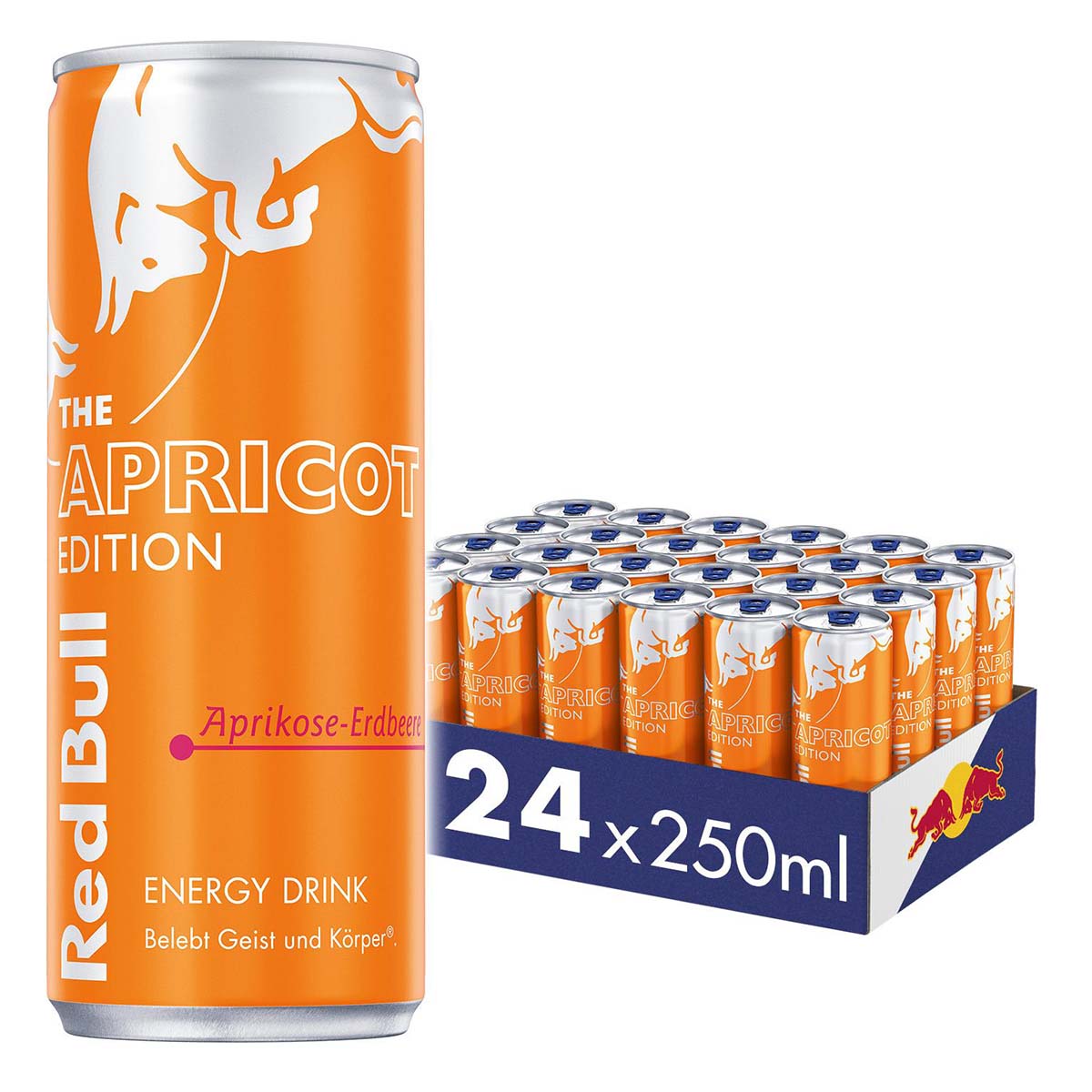 Red Bull Apricot Edition Aprikose-Erdbeere 24 x 250 ml