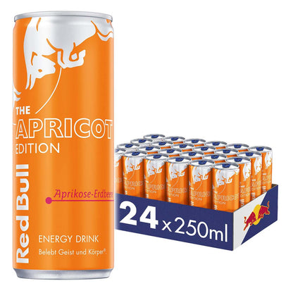 Red Bull Apricot Edition Aprikose-Erdbeere 24 x 250 ml