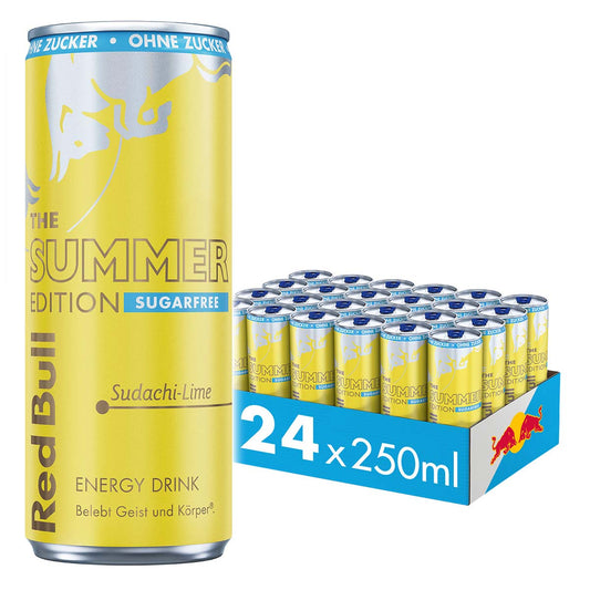 Red Bull Summer Edition Sudachi-Lime sugarfree 250 ml