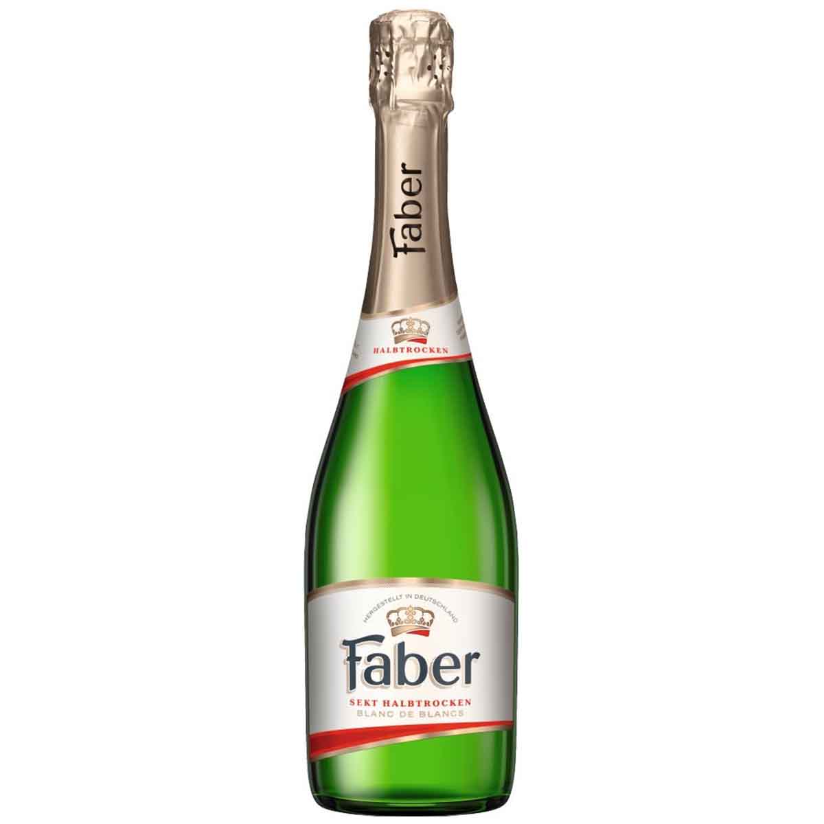 Faber Sekt Krönung halbtrocken 11% 6 x 750 ml